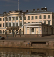 Хельсинки. Президентский дворец (Фото: Тина Хеллвиг, личный архив)